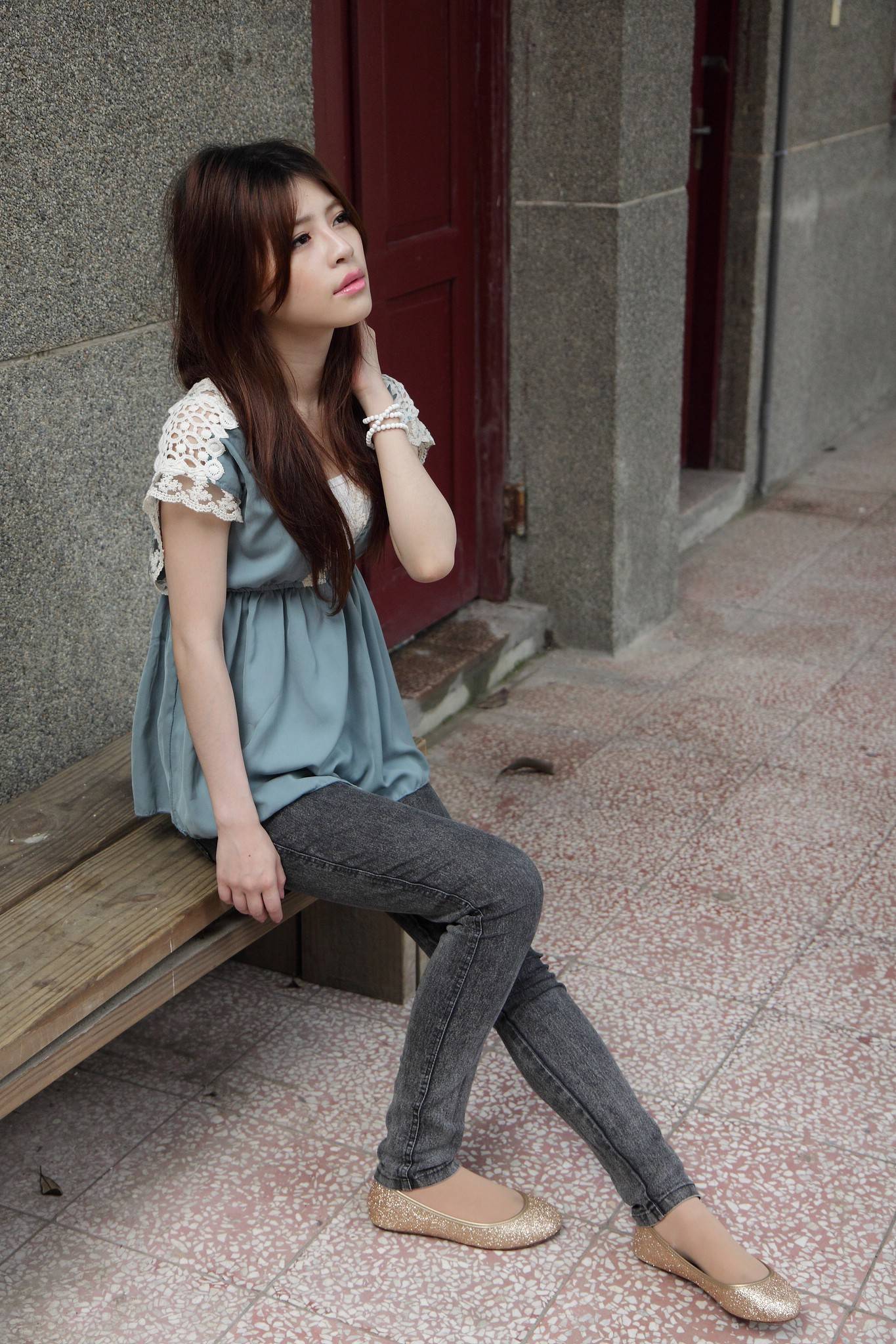 午后小李毓芬　板桥435艺文特区　国产模特美女图片